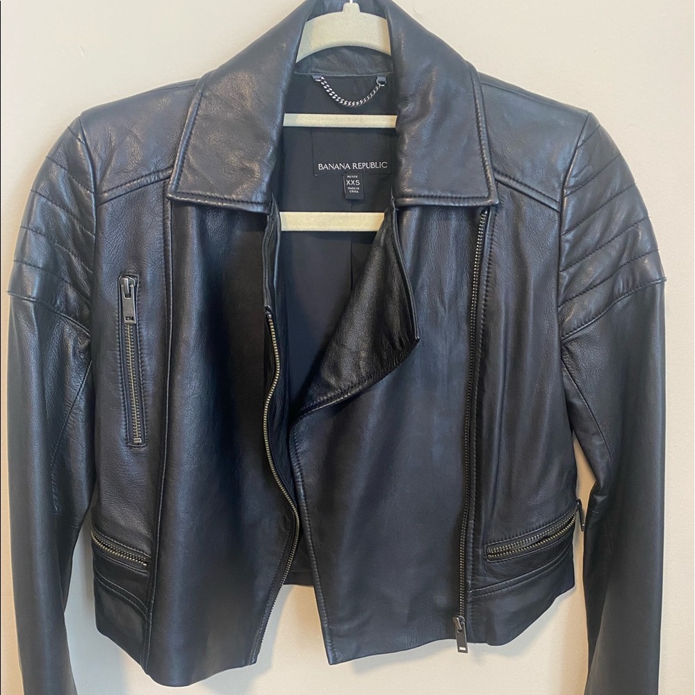 Women’s SOFT black leather jacket